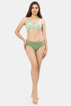 Amante Padded Non Wired Full Coverage T-Shirt Bra - Cotton Ditsy Print — thumbnail 5